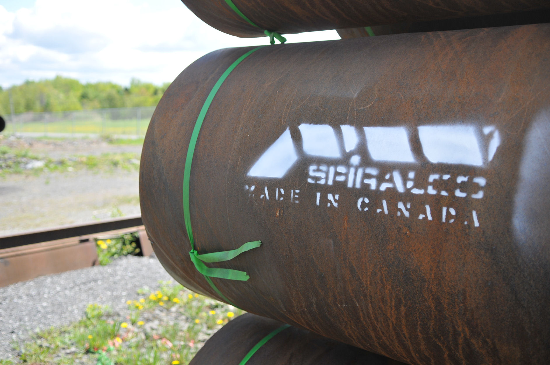 Fabrication de tuyaux en acier spiralé - produits de qualité